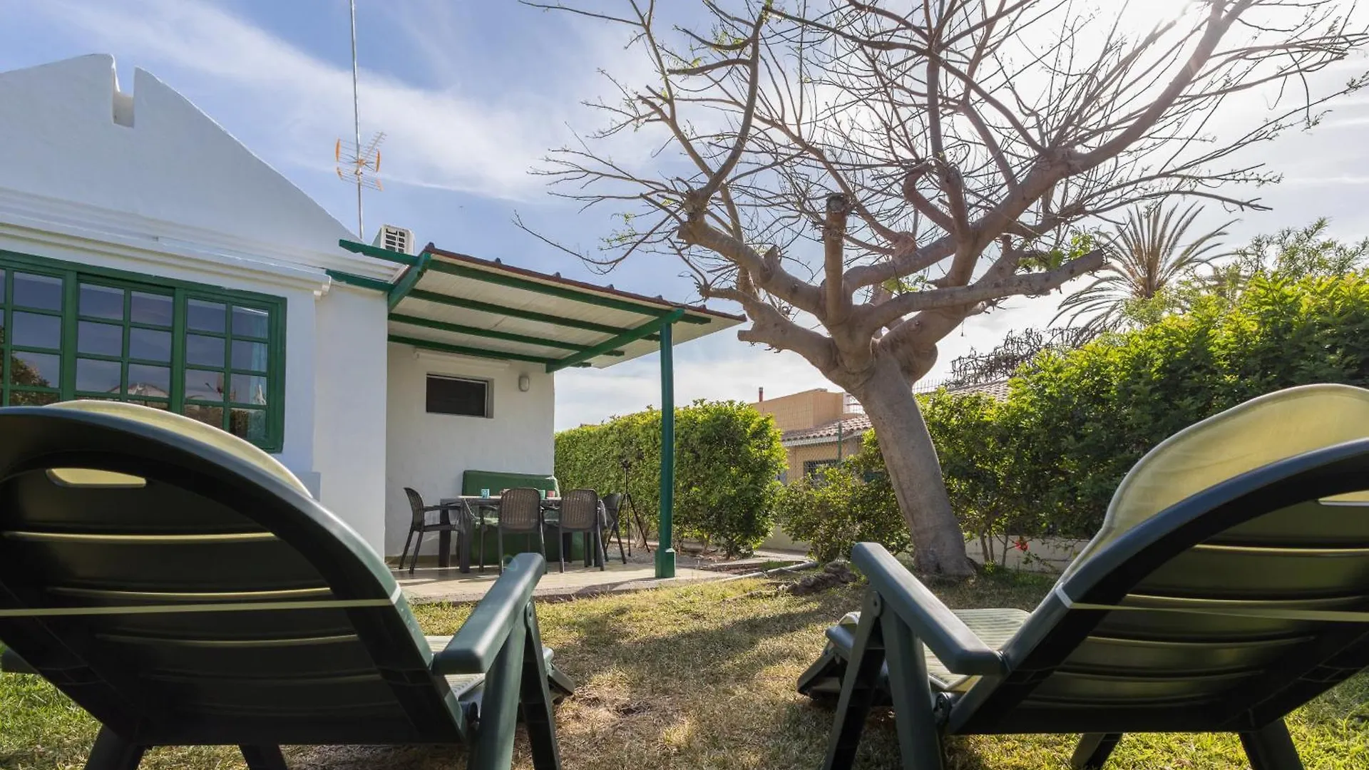 Private Solarium Bungalow Garden Μασπαλόμας Σπίτι διακοπών